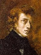 Eugene Delacroix Portrait of Frederic Chopin oil painting picture wholesale